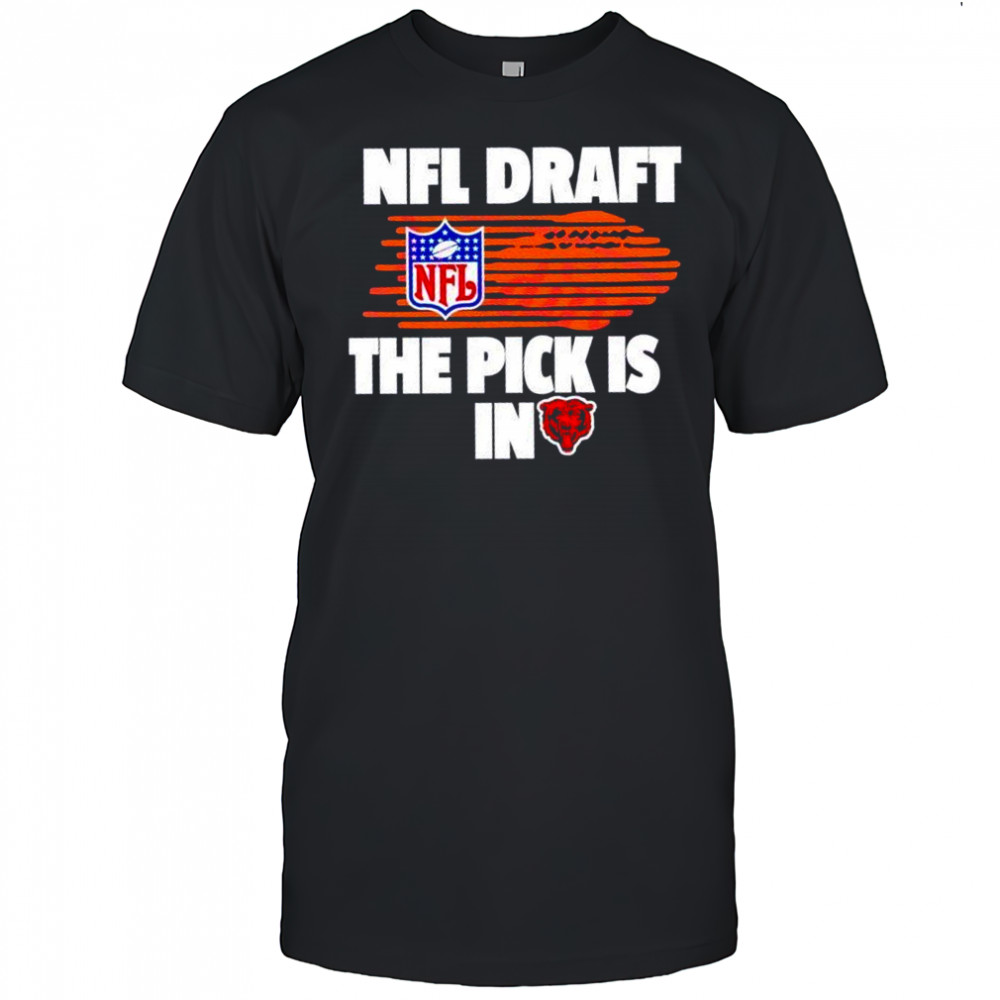 NFL draft the pick is in Chicago Bears shirt