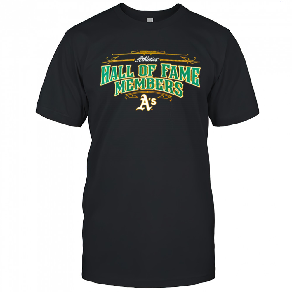 Oakland Athletics Team Hall of Fame Members shirt