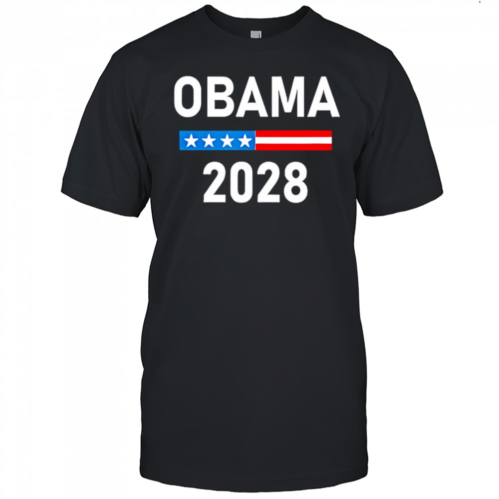 Obama 2028 replace Trump shirt