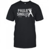 Paulie Singles New York baseball swing shirt