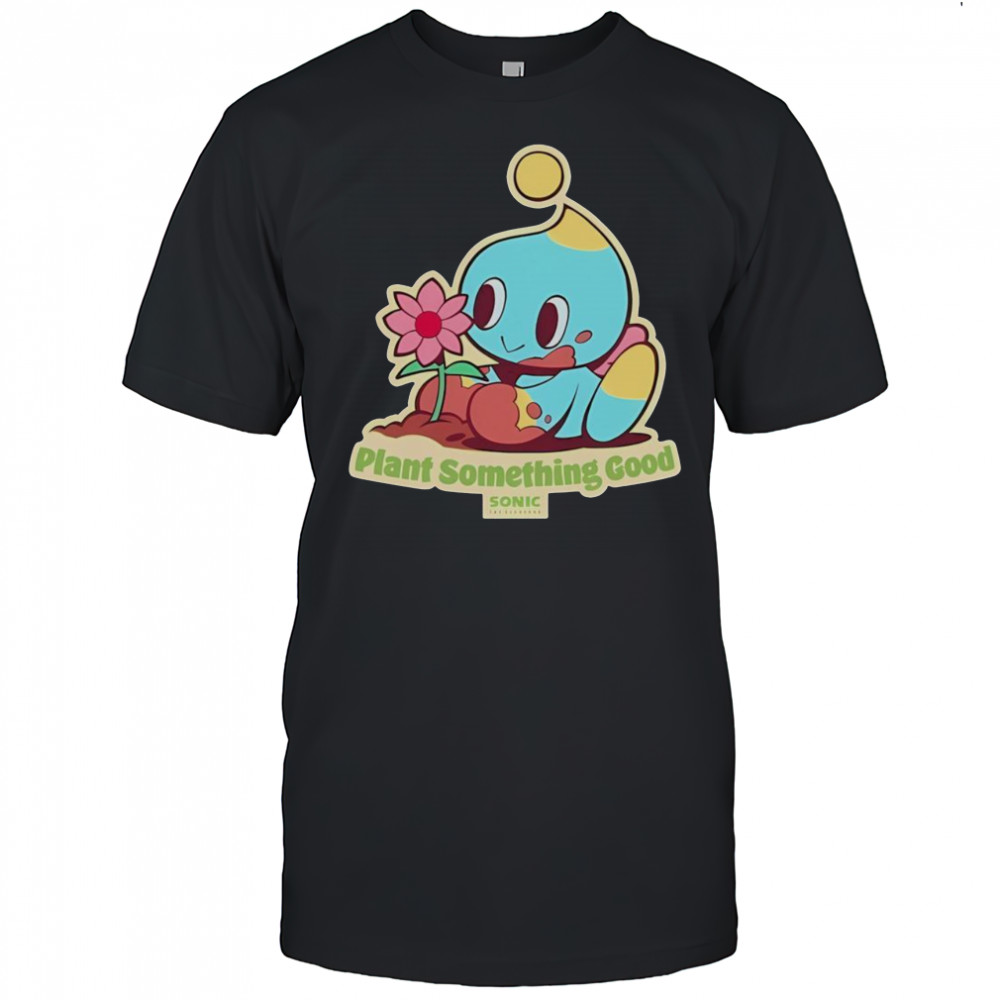 Premium The Hedgehog Plant Something Good Earth Day Chao Sonic T-Shirt