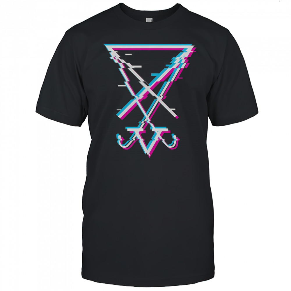 Sigil Of Lucifer Symbol Aesthetic Gothic T-Shirt