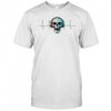 Skull music heart rate shirt