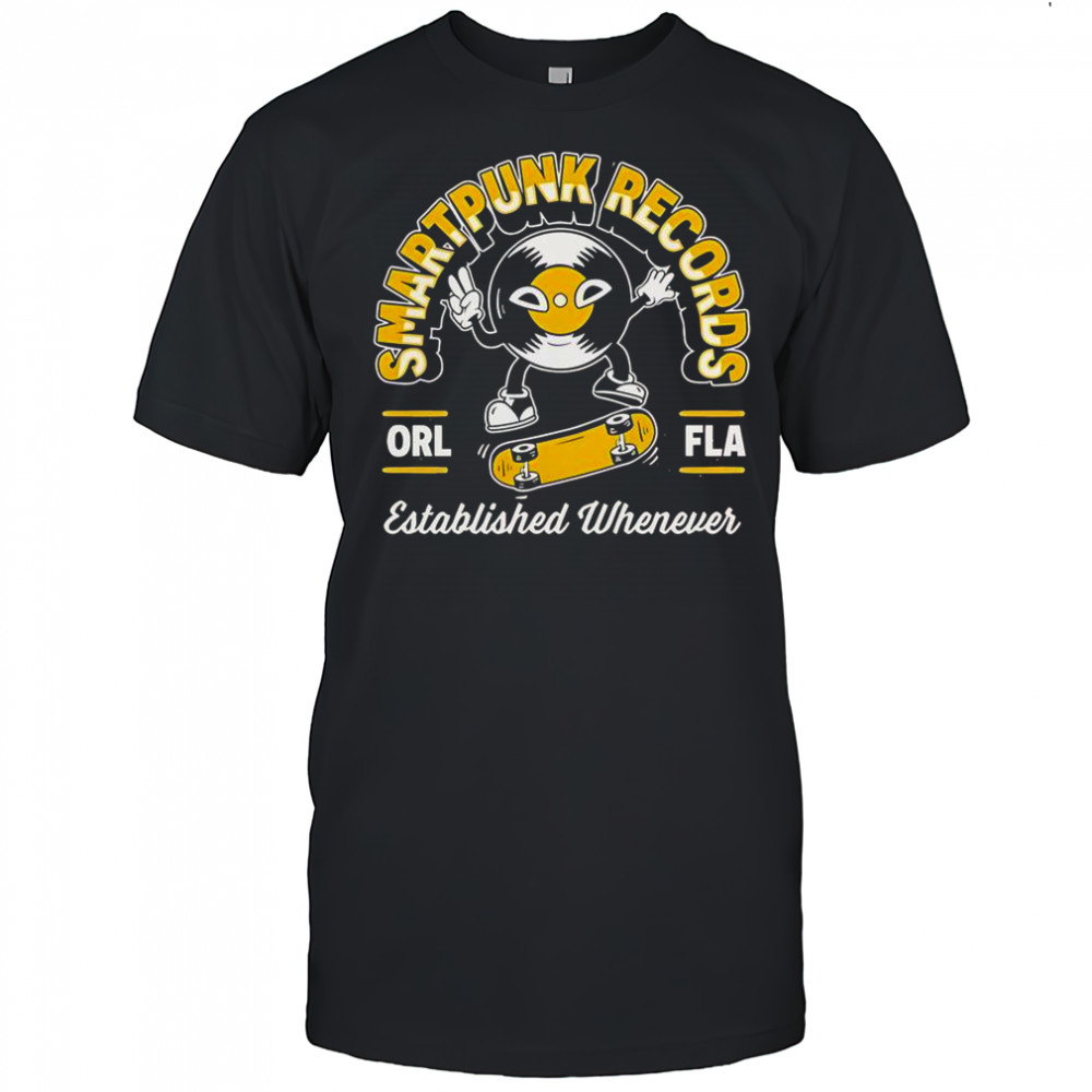 Smartpunk Records Smartflip Orl Fla Whenever Skate T-Shirt