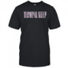 Terminal Sleep Rhinestone Logo T-shirt