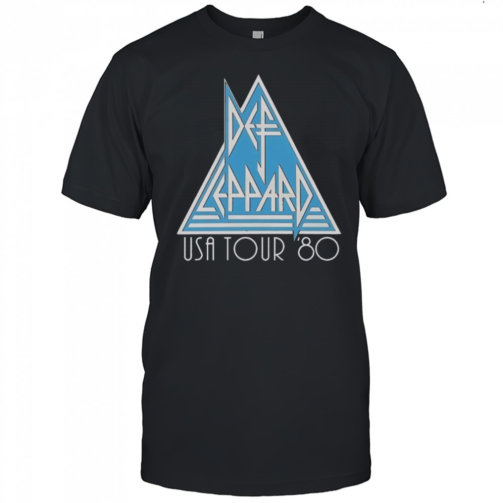 Top Def Leppard USA Tour ’80 T-Shirt