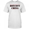 Top Make America Great Again Boycott China T-Shirt