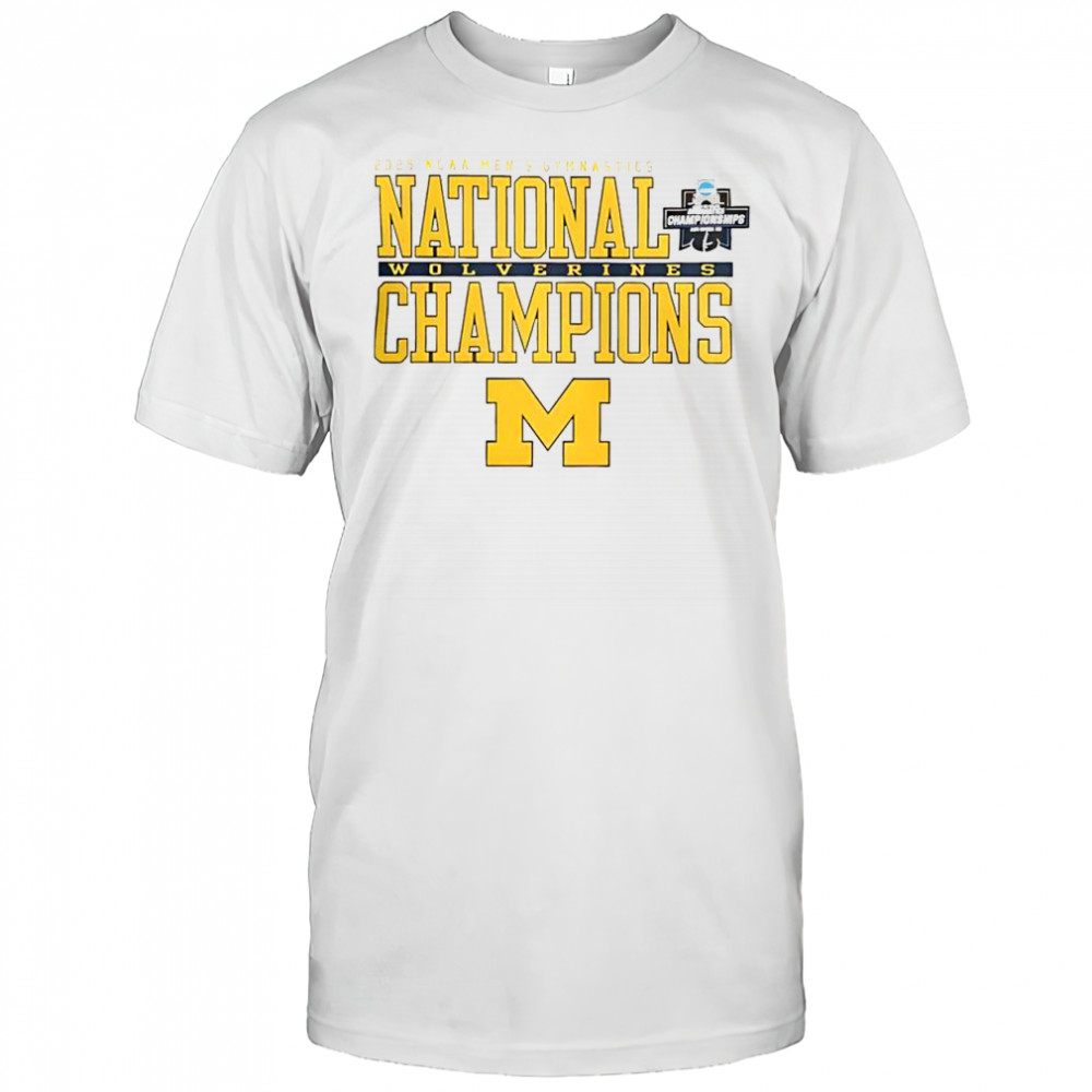 Top Michigan Wolverines 2025 NCAA Men’s Gymnastics T-Shirt