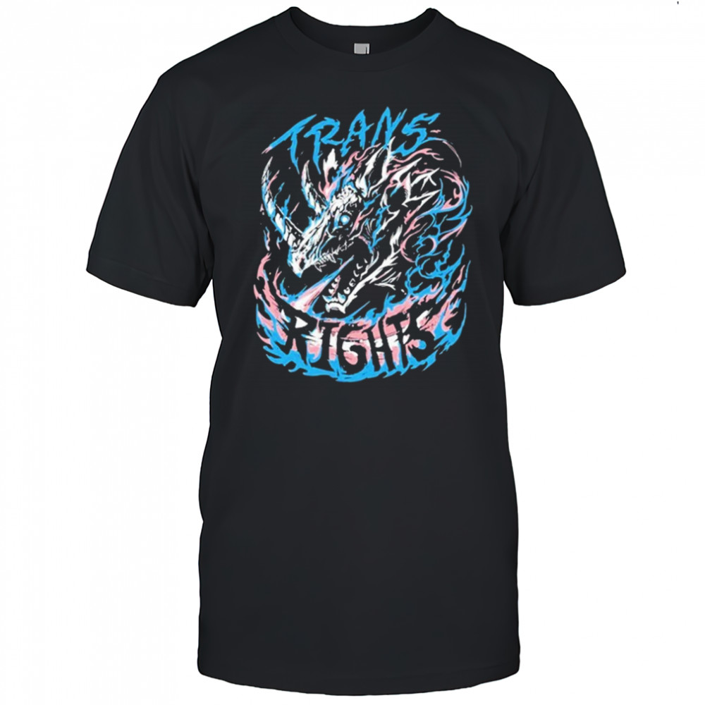 Trans Rights Dragon T-shirt