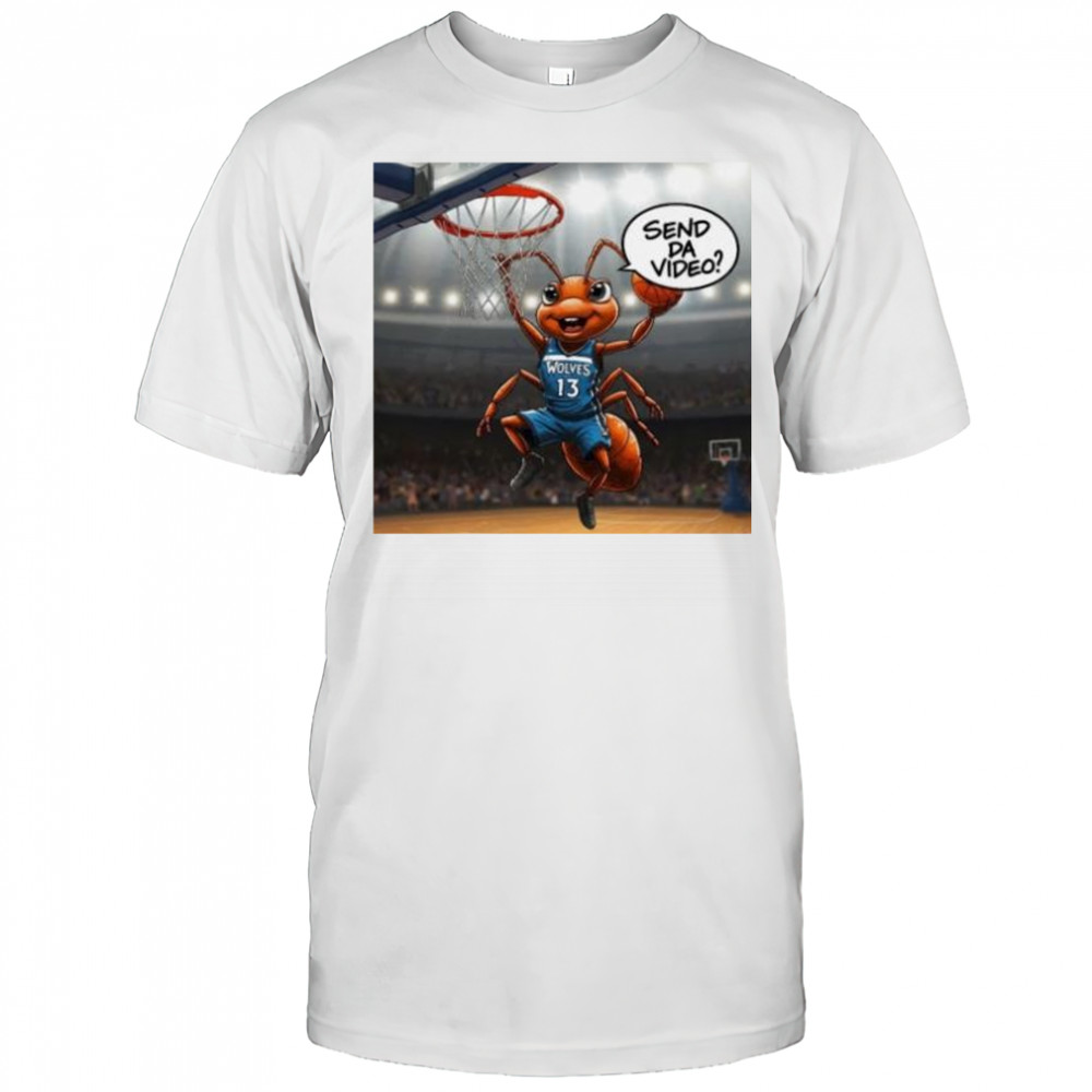 Tristen Newton Minnesota Timberwolves ant shirt