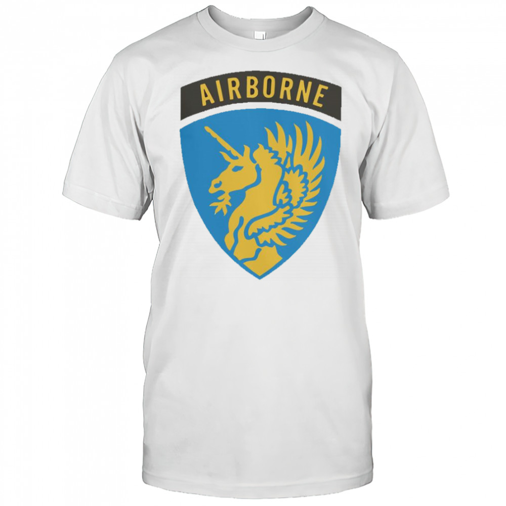1943 WWII US Airborne Lucky 13 Airborne T-Shirt
