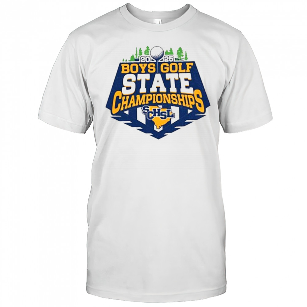 2025 Boys Boys Golf State Championships SCHSL shirt