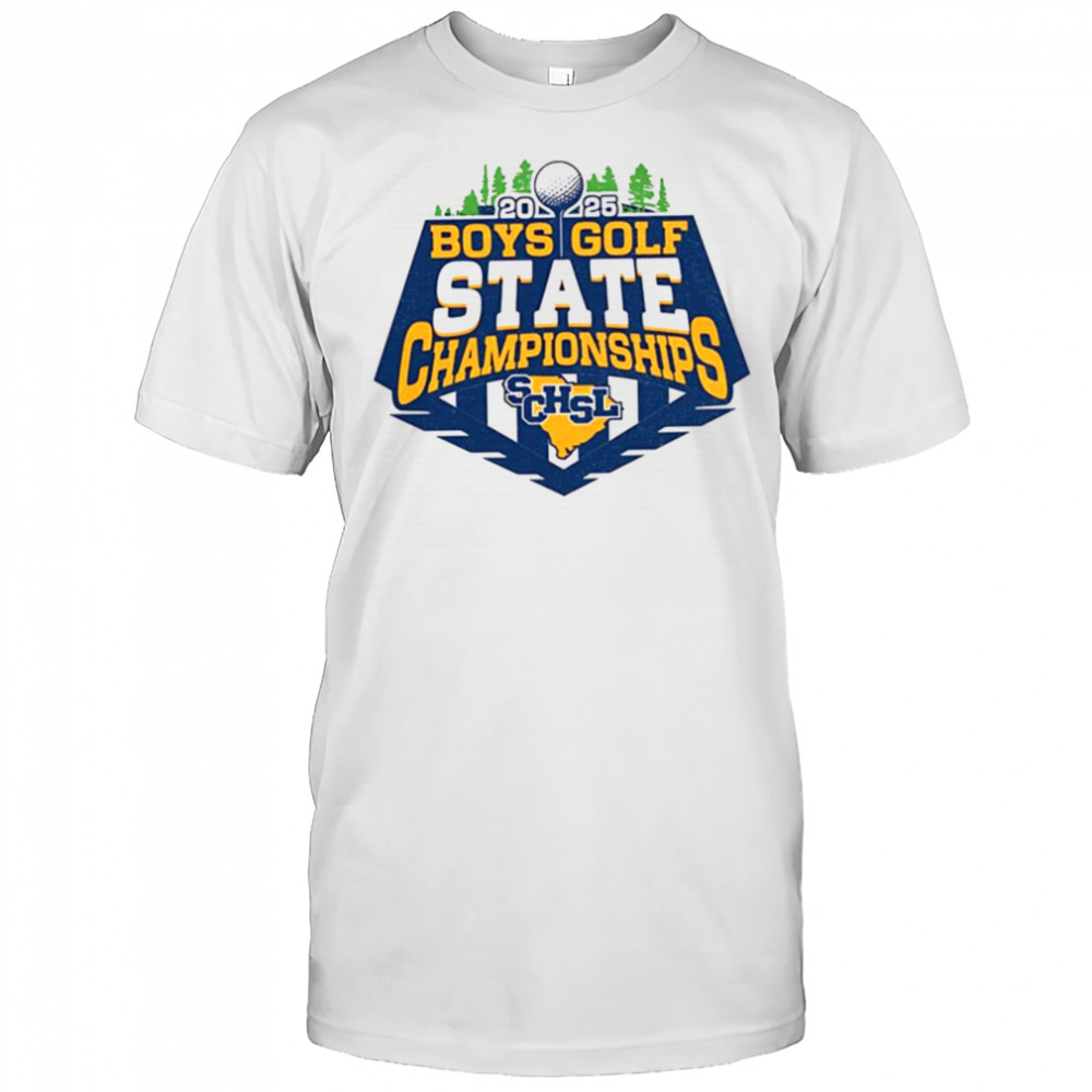 2025 Boys Boys Golf State Championships SCHSL shirt