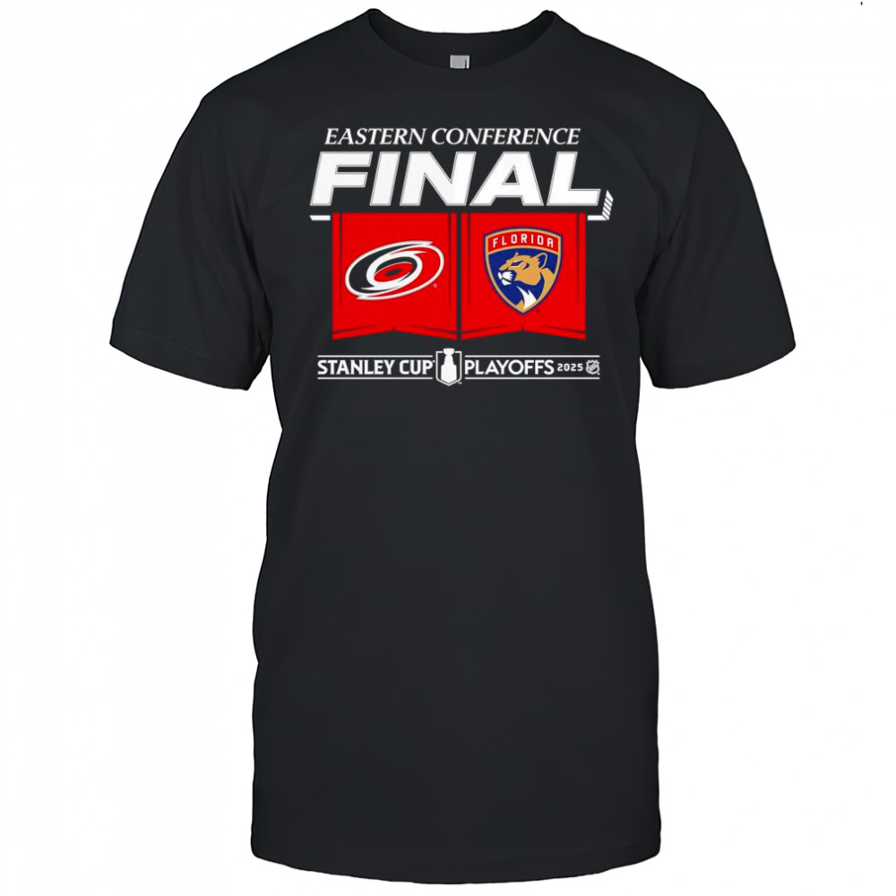 2025 Eastern Conference Final Florida Panthers vs Carolina Hurricanes shirt