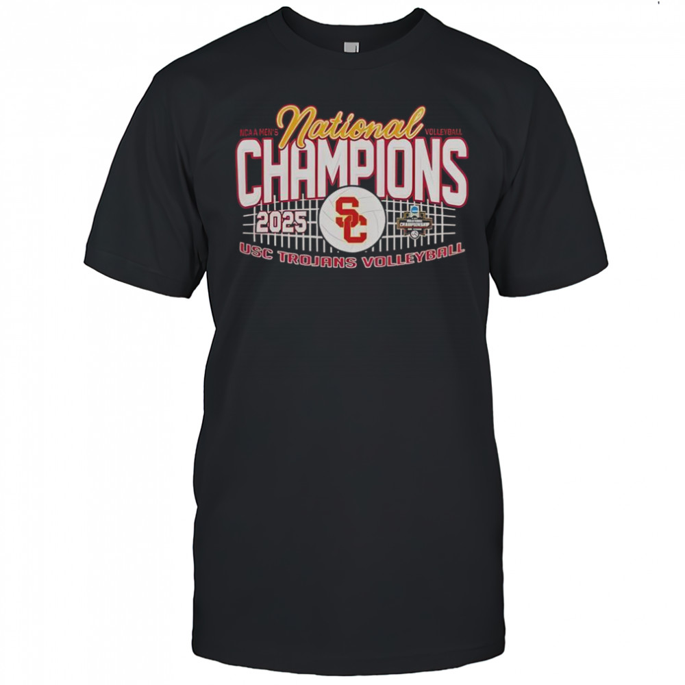 2025 NCAA Men’s Volleyball National Champions USC Trojans T-Shirt