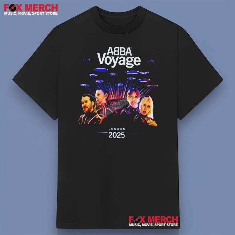 ABBA Voyage Concert Tour 2025 London T-Shirt