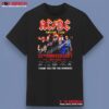 ACDC 52 Anniversary 1973-2025 Shirt