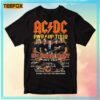 ACDC Band 51 Years Signatures T-Shirt