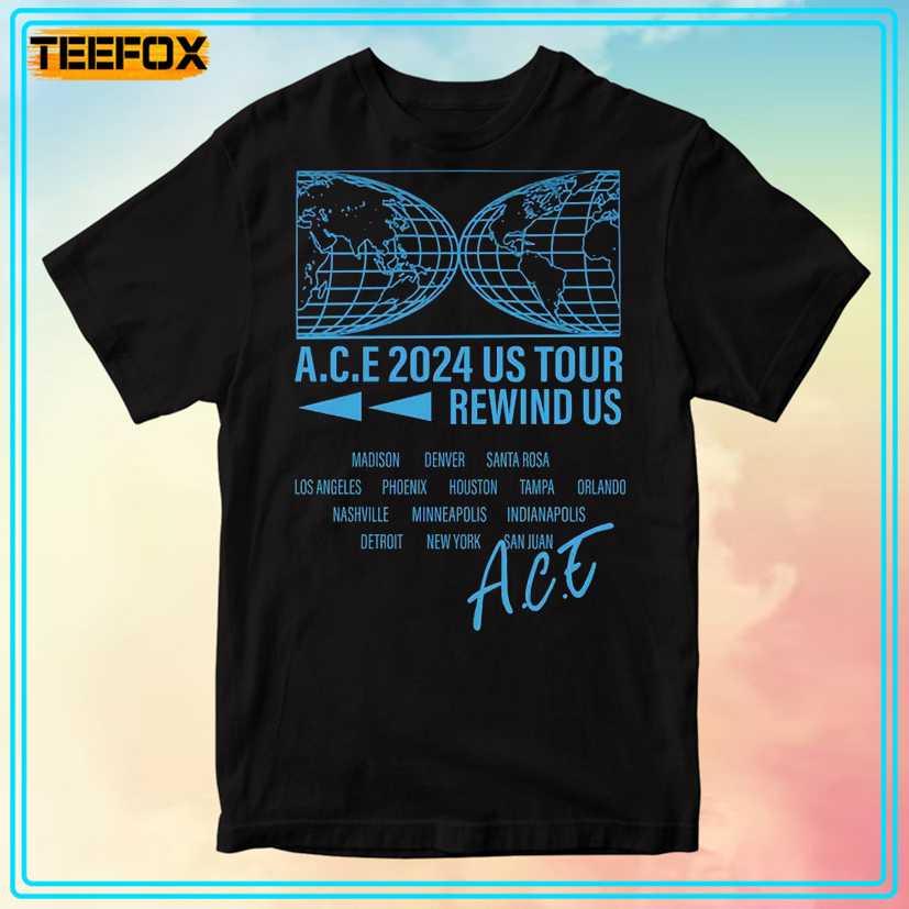 ACE 2024 Us Tour Rewind Us Unisex T-Shirt
