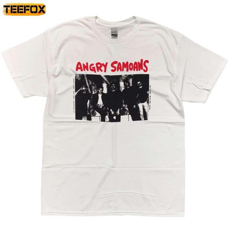 Angry Samoans Band Portrait 90s Tour Short-Sleeve T-Shirt