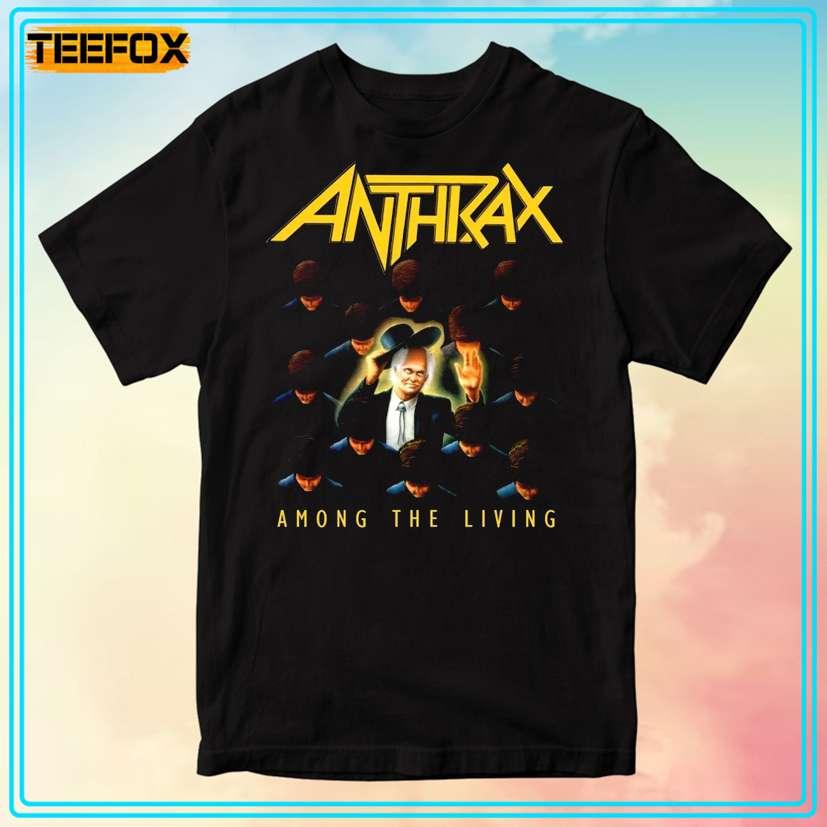 Anthrax Among The Living 1987 T-Shirt