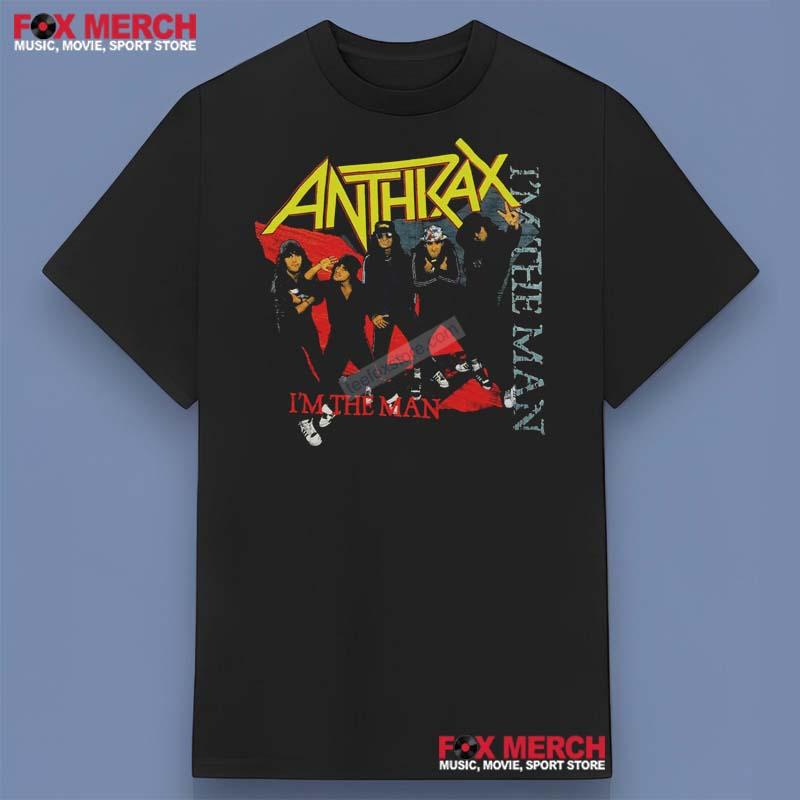 Anthrax I'm The Man Band T-Shirt