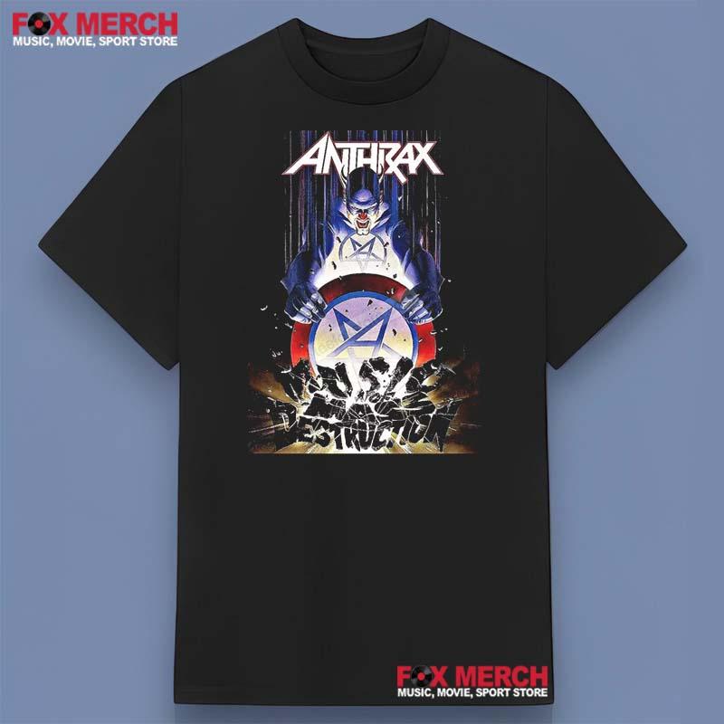 Anthrax Music of Mass Destruction Band Shirt