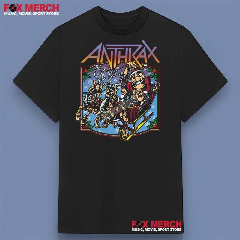 Anthrax Not Man Sleigh T-Shirt