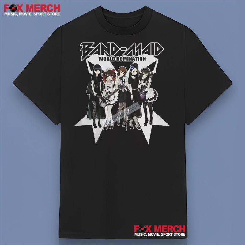 Band Maid World Domination T-Shirt Gift For Fans