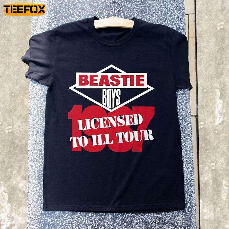 Beastie Boys Licensed To Ill Tour 1987 Short-Sleeve T-Shirt