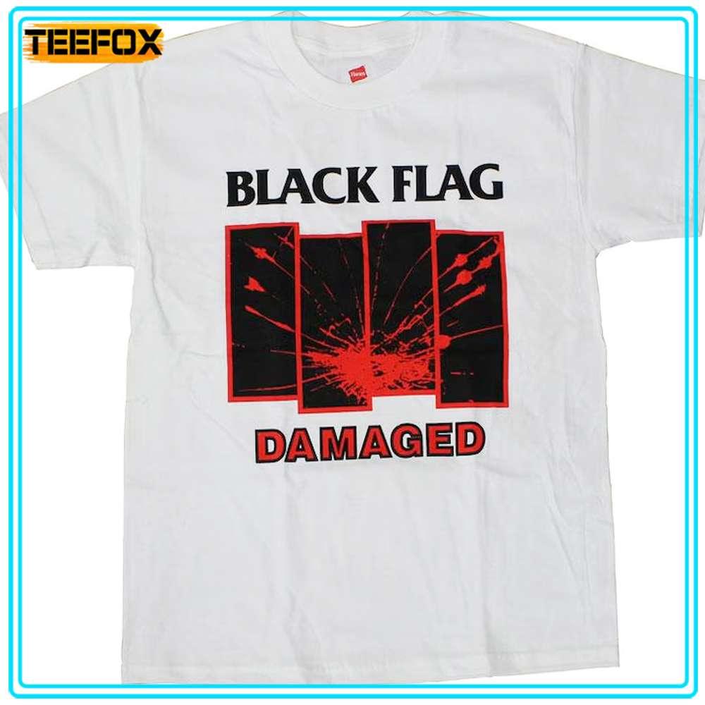 Black Flag Damaged Album T-Shirt