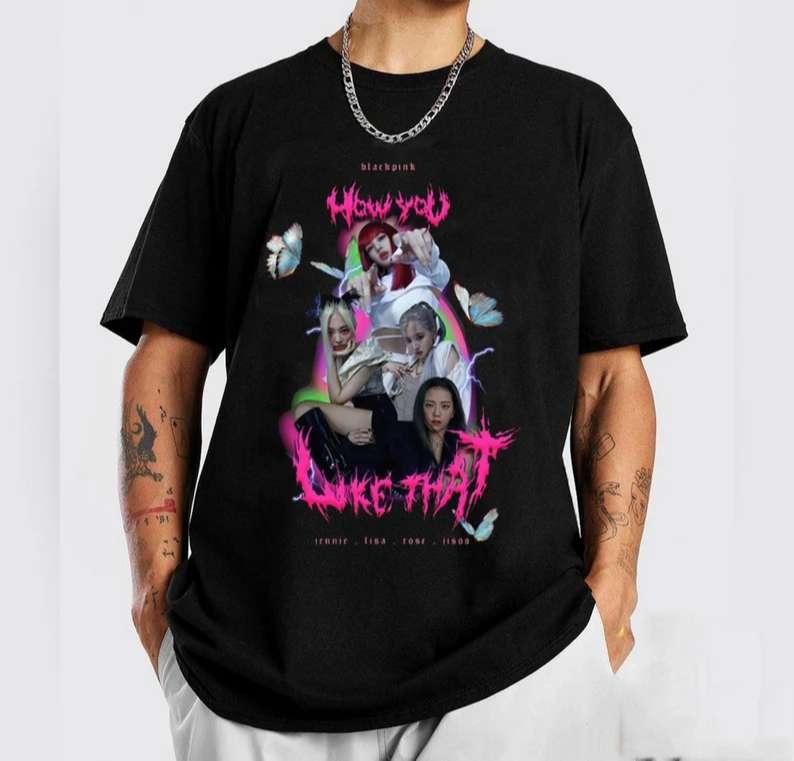 BlackPink How You Like That T-Shirt Music