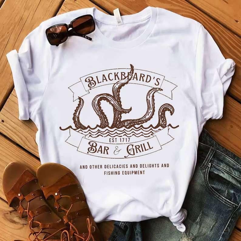Blackbeard's Bar and Grill Our Flag Means Death T-Shirt