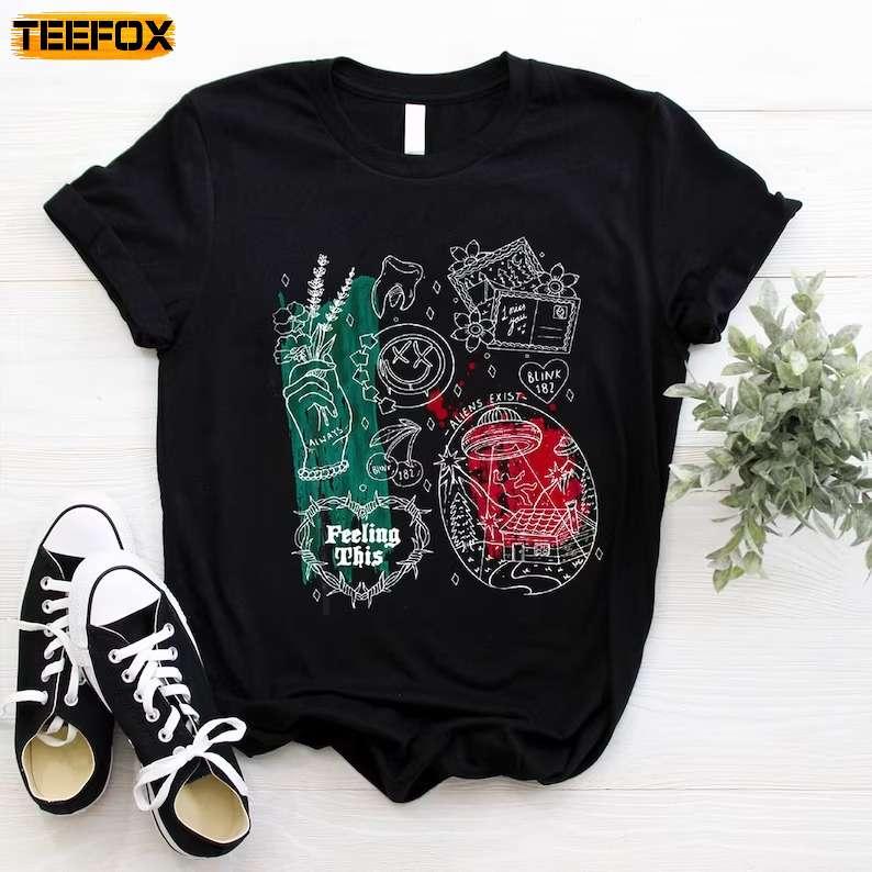 Blink 182 Doodle Art Short-Sleeve T-Shirt