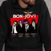 Bon Jovi Rock Band Signatures T-Shirt For Men And Women