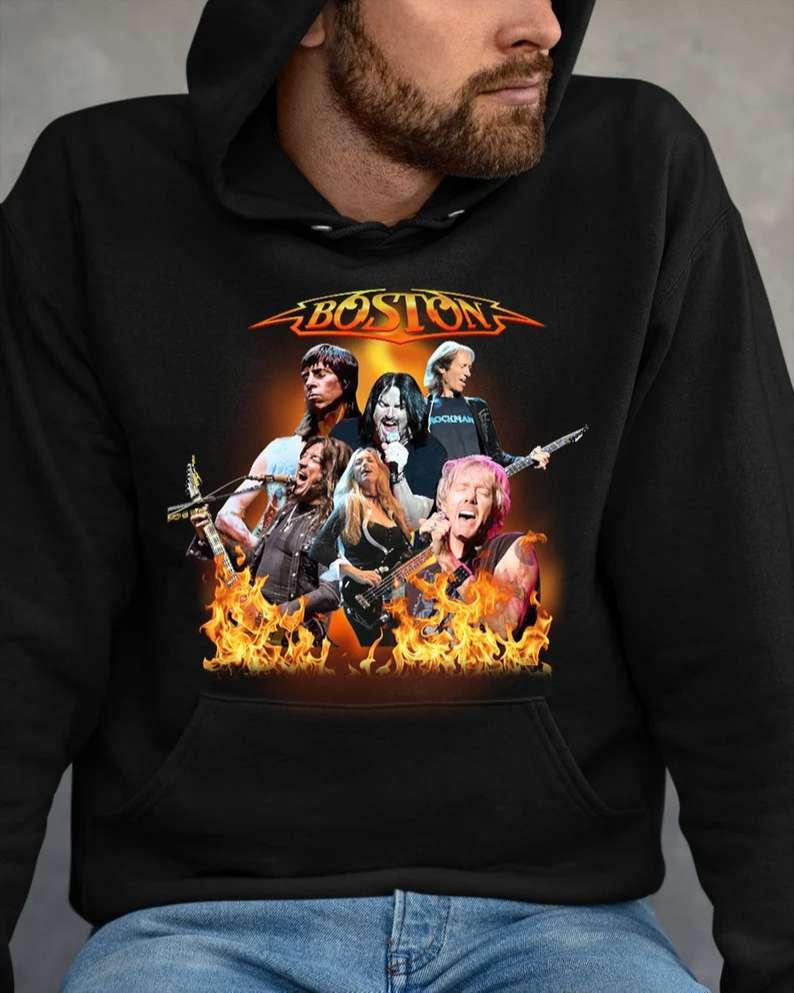 Boston Rock Band T-Shirt For Men And Women