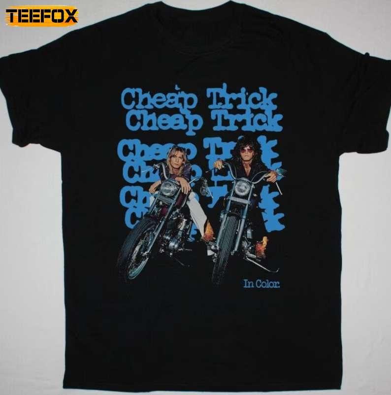 Cheap Trick In Color Rock Band Short-Sleeve T-Shirt