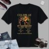 Coldplay Band 25th Anniversary Classic T Shirt