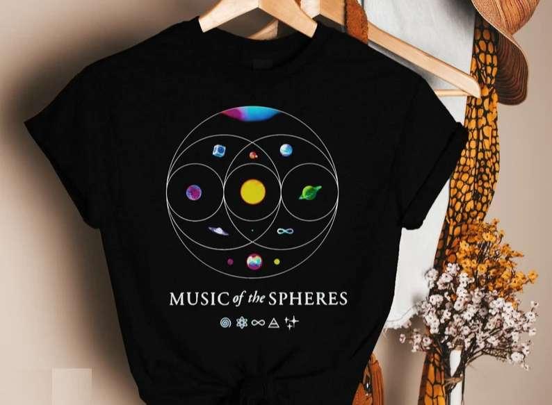 Coldplay Music Of The Spheres Tour 2022 T-Shirt