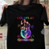 Coldplay Rock Band Signatures T-Shirt Merch Music