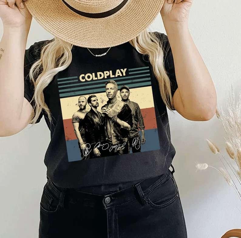 Coldplay Signatures Vintage T-Shirt