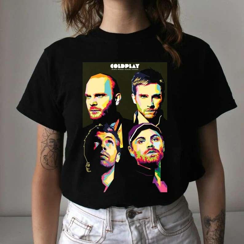 Coldplay T-Shirt Music Band