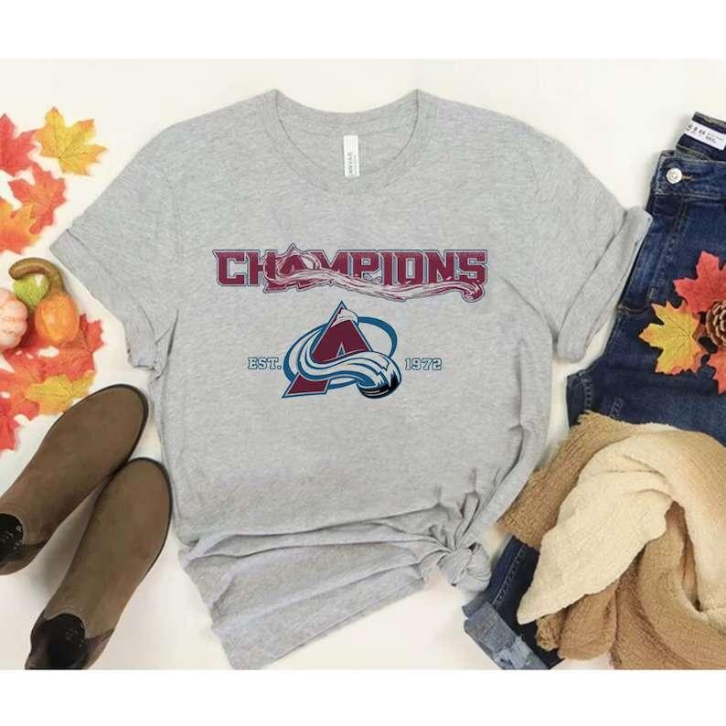 Colorado Avalanche Champion 2022 T-Shirt Hockey Finals