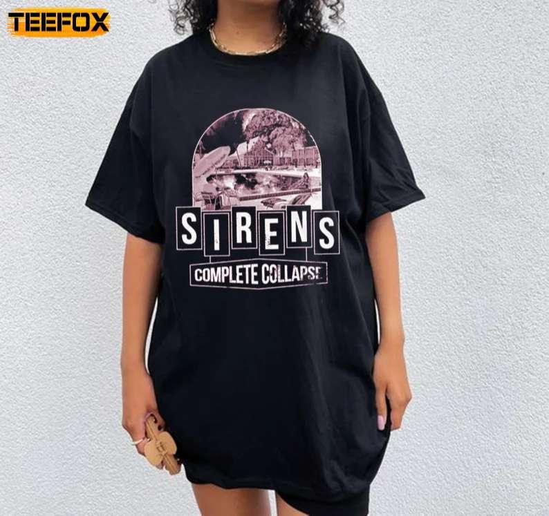 Complete Collapse Sleeping With Sirens Tour 2023 Short-Sleeve T-Shirt