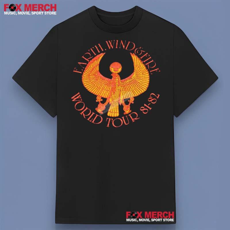 EARTH WIND and FIRE 81-82 World Tour Shirt