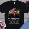 Foreigner 46th Years Anniversary 1976-2022 T-Shirt Signatures Thank You For The Memories