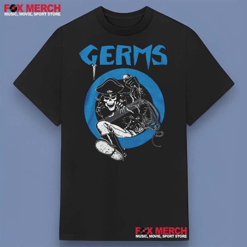Germs Leather Skeleton Shirt