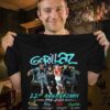 Gorillaz 22nd Anniversary T Shirt