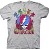 Grateful Dead Steal Your Face Skull Dancing Bear Black T-Shirt