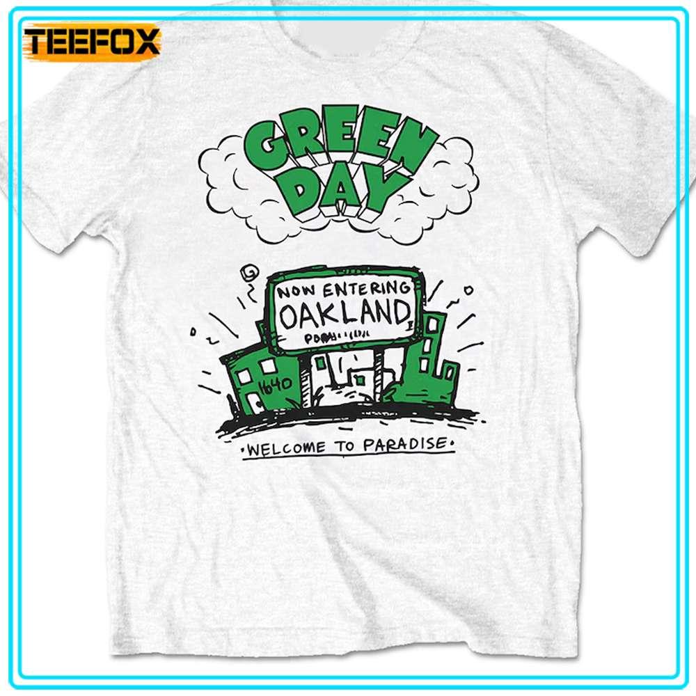Green Day Welcome To Paradise Song T-Shirt